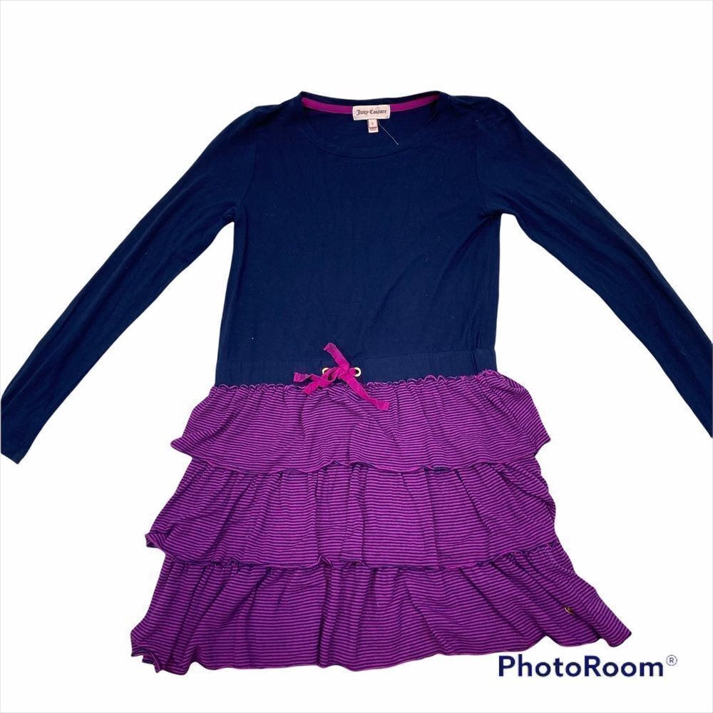Girls NWOT Juicy Couture Long Sleeved‎ Dress Large
